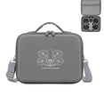thumbnail image 1 of Gray Hard Carrying Case for Avata Drone, Shockproof Shoulder Bag with Double Layer Lycra Interior, Protective Waterproof Travel Box with Adjustable Strap & Handle, 1 of 8