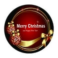 thumbnail image 1 of DOLITY Durable Christmas Theme Table Cover Elastic Edged Tablecloth Round 47" C C, 1 of 6