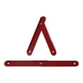 thumbnail image 4 of 2 Pieces Herringbone Ladder Rod Step Ladder Hinge Replacement Herringbone Ladder 31 holes, 4 of 8