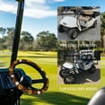 thumbnail image 2 of ZUXONGSY Sunflower Golf Cart Steering Wheel Covers Car Interior Decor Protector Easy to Install Club Car Steering Wheel Cover Interior Decor Steering Wheel Accessories for Club Car Golf Cart, 2 of 7