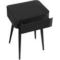 thumbnail image 4 of Meridian Furniture Rylan Table de Nuit en Métal Noir, 4 of 5