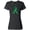 AB-Black, variant on Inktastic Cerebral Palsy Awareness- Green Ribbon Made of Hearts Women's T-Shirt