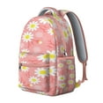thumbnail image 2 of "Floral Pattern Backpack with Sunflowers - Trendy Wildflower Printed School Bag for Women, Roomy College Backpack with Multiple Pockets and Laptop Sleeve", 2 of 6