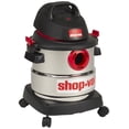 thumbnail image 1 of Aspirador húmedo y seco Shop-Vac 5989300, acero inoxidable, 20 L, 4,5 HP, 1 of 9