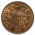 thumbnail image 2 of 1865 Two Cent Piece MS-65 PCGS CAC (Red/Brown), 2 of 3