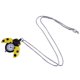 thumbnail image 1 of Collar de reloj de bolsillo retro Reloj de bolsillo con forma de insecto manchado multicolor Wmkox8yi  sjalhkljlk6264, 1 of 3