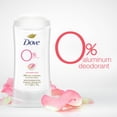 thumbnail image 2 of Desodorante en barra Dove 0% aluminio con pétalos de rosa, 75 ml, 2 of 4