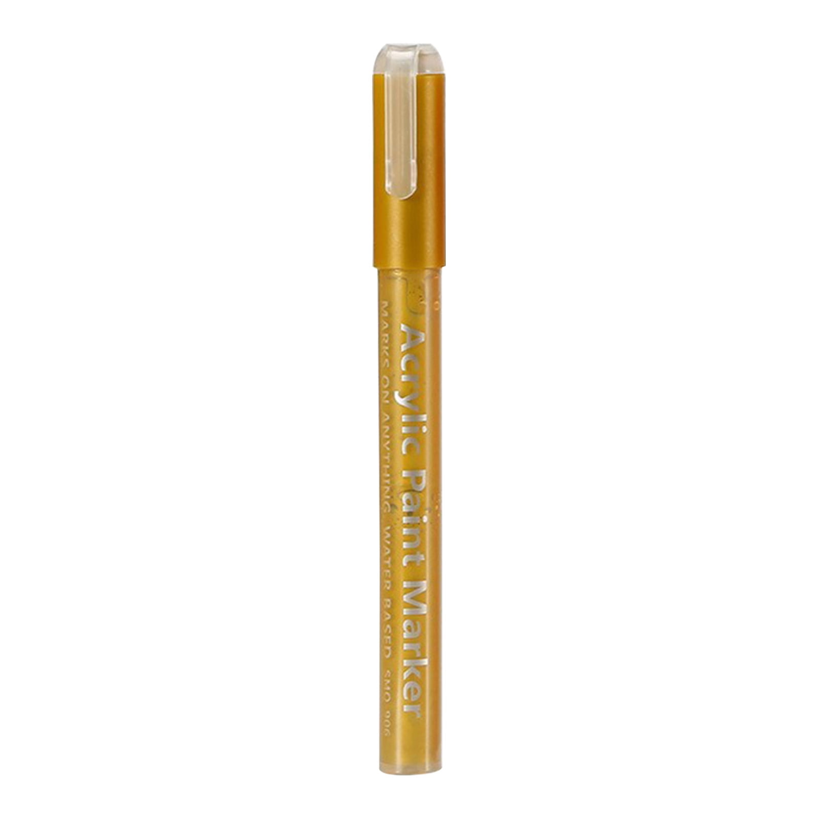 6 Gold And 6Silver Acrylic Marker Pen Set Water- Pen Hand Ledger Graffiti Pen Acrylic Pigment Marker Pen 24Ml