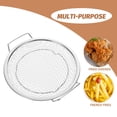 thumbnail image 3 of Raindrops Stainless Steel Frying Net Tray for Drainage Cooking Professional Chefs 1Set, 3 of 8