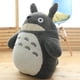 thumbnail image 3 of Añadir A La Lista De Deseos Totoro Peluche Gato Lindo Juguete Figura De Anime Muñeca Con Hoja De Loto Niños Cumpleaños Regalo De Navidad Juguetes, 3 of 5