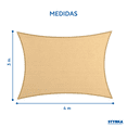 thumbnail image 4 of Malla Sombra Styrka Raschel 90%  3x4 M Color Beige, 4 of 8