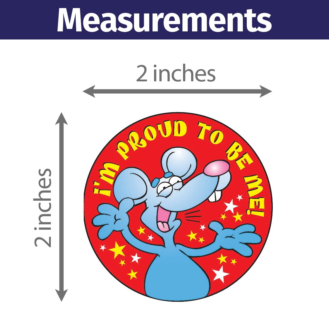ZoCo: Positive Message for Kids Sticker Roll - 400 Stickers