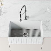VIGO Edison Single Handle Pull-Down Sprayer Kitchen Faucet in Chrome