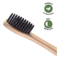 thumbnail image 3 of Juego de cepillos de dientes GREENZLA Bamboo para adultos con funda y hilo dental, paquete de 12, 3 of 8