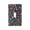 thumbnail image 2 of Switch Panel Switch Decoration 2.76x4.53x0.28 Inches Unused Outlet Cover Switch Plate Wall Plates Living Room Kitchen Bedroom Study Switches Pretty Little Flowers2, 2 of 8