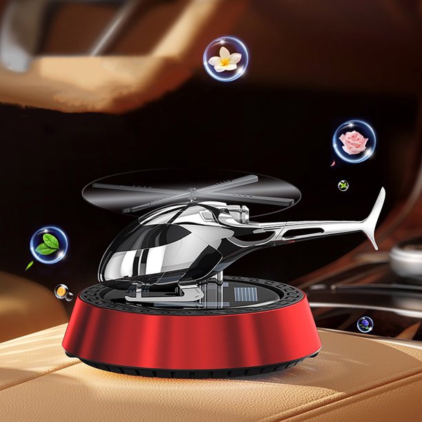 Solar Helicopter Car Aromatherapy Decoration Solar Rotating Helicopter Design Aromatherapy Diffuser Deals Of The Day Clearance