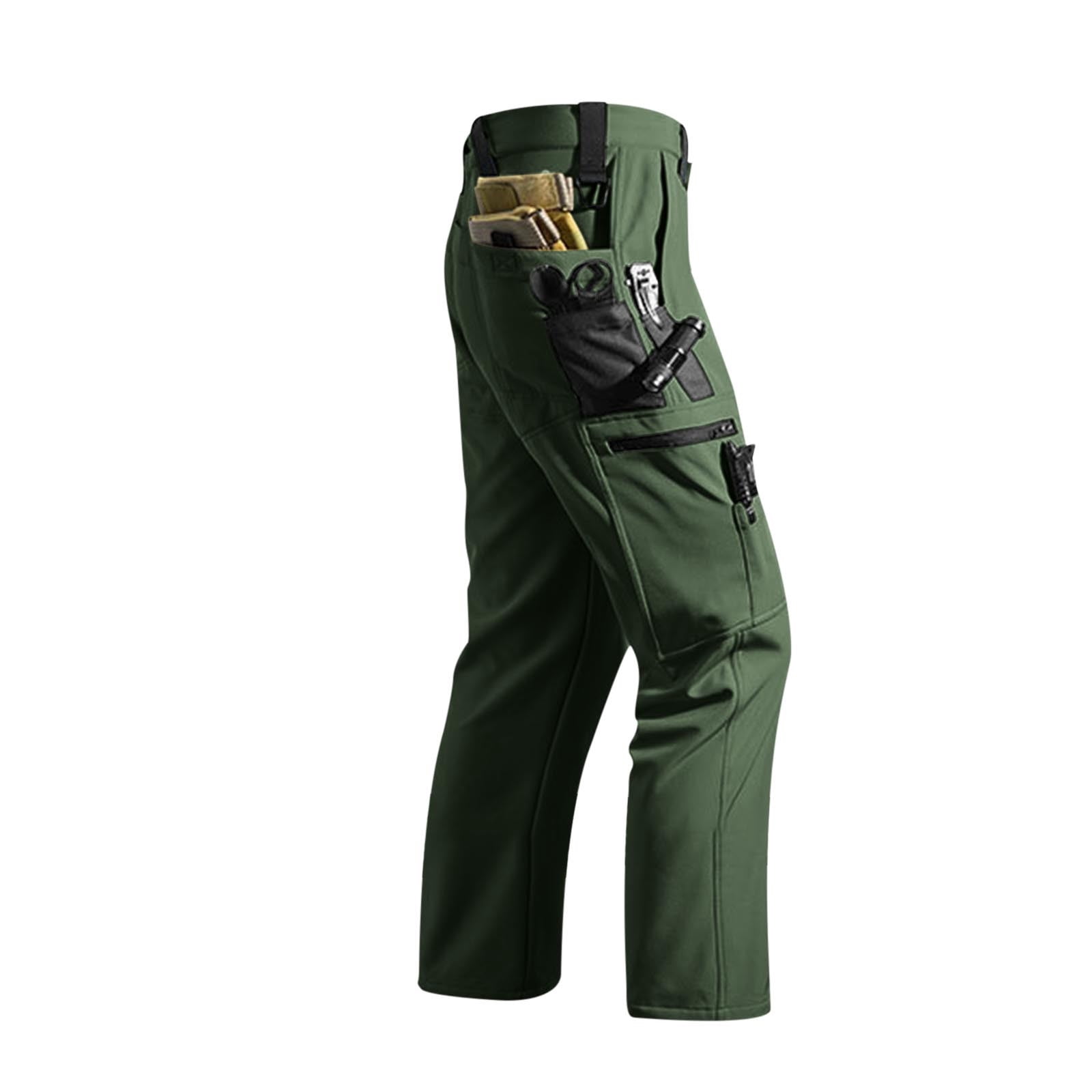 Pantalon De Travail Cargo Homme - Multi-poches, Tissu élastique Respirant, Séchage Rapide, Pour Randonnée Et Outdoor - 9