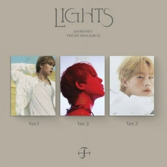 Joohoney - Lights - Random Cover - incl. 84pg Photobook, Photocard   2 Paper Ornaments - Music & Performance - CD
