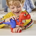 thumbnail image 2 of Marvel Spidey and His Amazing Friends Spidey-Rex Dinosaur Toy, 9” Supersized Action Figure, Ages 3+, 2 of 9