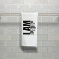 thumbnail image 5 of ThisWear Civil Rights Movement Towel I Am Black Proud Educated Brilliant Powerful Worthy Kitchen Towel White, 5 of 5