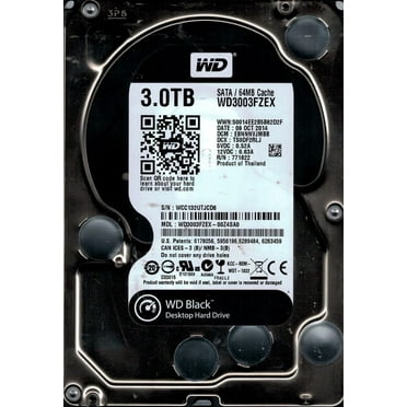 Western Digital WD3003FZEX-00Z4SA0 DCM: EBNNNVJMBB 3TB