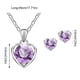 thumbnail image 3 of Pendientes para mujer, regalos para mujer, moda, collar con colgante de cristal, pendientes, combinación de joyas, joyas para mujer, pendientes para mujer, 3 of 3