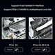 thumbnail image 2 of Tarjeta convertidora M.2 NVME a PCIe4.0 X1 para M Key M.2 NVME SSD 2230/2242/2260/2280, 2 of 5