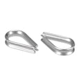 thumbnail image 1 of 20Pcs M2 Acero Inoxidable 1/64" - 3/64" Ojetes de Cable de Acero para Aparejos, 1 of 3