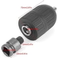 thumbnail image 4 of Efficient Keyless Drill Chuck For Impact Wrench Conversion, Connect Firmly & Stable Connecting Enhances Flexibility In Handling Multiple Drilling Tasks, 4 of 5