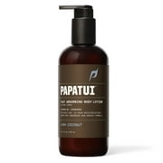 Papatui Men's Fast Absorbing Body Lotion, Lush Coconut, 11.5 oz