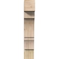 thumbnail image 5 of Ekena Millwork 6"W x 22"D x 34"H Balboa Block Rough Sawn Bracket, Douglas Fir, 5 of 25
