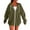 Army Green, variant on qucoqpe Claasic Solid Dressy Hoodies for Women Trendy Casual Full Zip-Up Sweatshirts Jackets Womens Oversized Long Sleeve Athletic Hooded Sweatshirt Tops