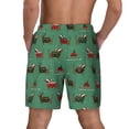 thumbnail image 4 of Uemuo Christmas Dachshund Pattern Mens Swim Trunks Quick Dry Board Shorts with Mesh Lining, Stretch Beach Shorts Quick Dry No-Chafing Board Shorts-X-Large, 4 of 9