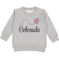 thumbnail image 2 of Inktastic Butterfly Colorado Toddler Sweatshirt, 2 of 4