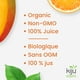 Mélange de jus de fruits mangue et orange biologique Kiju 1 L – image 2 sur 7