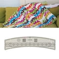 thumbnail image 2 of Gkeoshab Ruler Unique Wavelengths Wave Quilting Ruler Template Stencil With Low Shank Ruler Foot Non Slip Adhesive Ruler Grips Home & Garden, 2 of 3