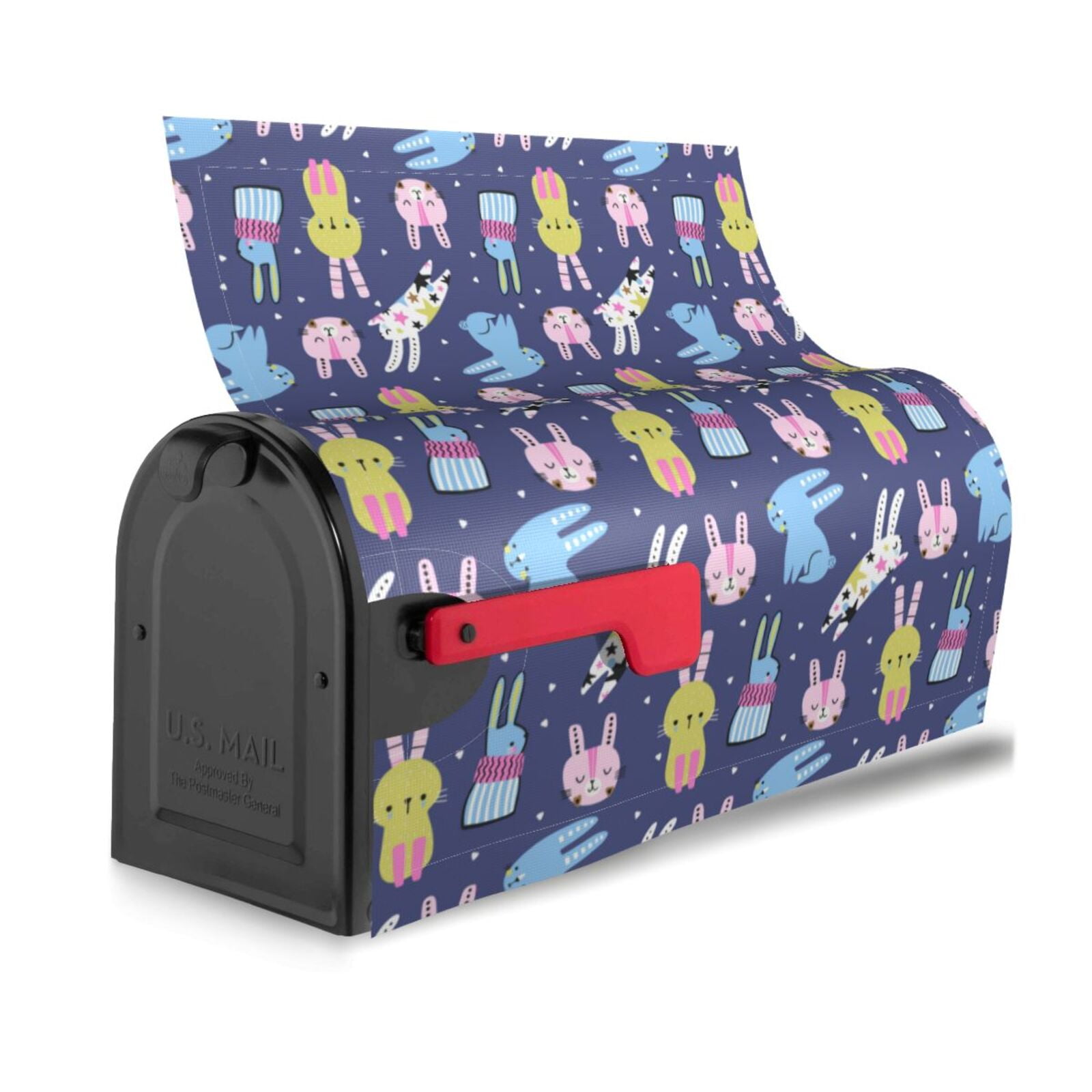 Kdxio Magnetic Mailbox Cover 21x18 in Mailbox Cover Outdoor Decoration Holiday Mailbox Covers for Home Garden Yard-21x18 in