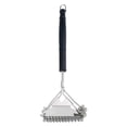 thumbnail image 2 of BBQ Grill Brush with Wide Scraper, Stainless Steel Cleaner for All Grates, 2 of 9