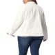 thumbnail image 3 of Chaqueta de mezclilla de gran tamaño Agnes Orinda para mujeres, de manga larga, con botones, lavada, chaqueta de camionero de mezclilla 5X blanca, 3 of 6
