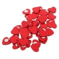 thumbnail image 2 of 100-Piece Heart-Shaped Wooden Stickers – Adhesive Labels for Scrapbooking, DIY Crafts, Card Making, Valentine’s Day & Weddings, 2 of 9