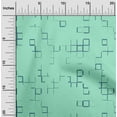 thumbnail image 2 of oneOone Cotton Poplin Twill Light Mint Green Fabric Geometric Craft Projects Decor Fabric Printed By The Yard 56 Inch Wide, 2 of 6