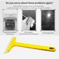 thumbnail image 4 of Guozer Clearance Plastic Windshield Scraper 1PCS Water Scraper with Non-slip Handle Home De-Icing Shovels Car Snow Brush and Ice Scraper, 4 of 7