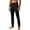 Black@GC@, variant on CONZONE Men's Suit Pants Slim Fit Dress Pants for Men Trendy Buttons Solid Casual Formal Business Pant With Pockets