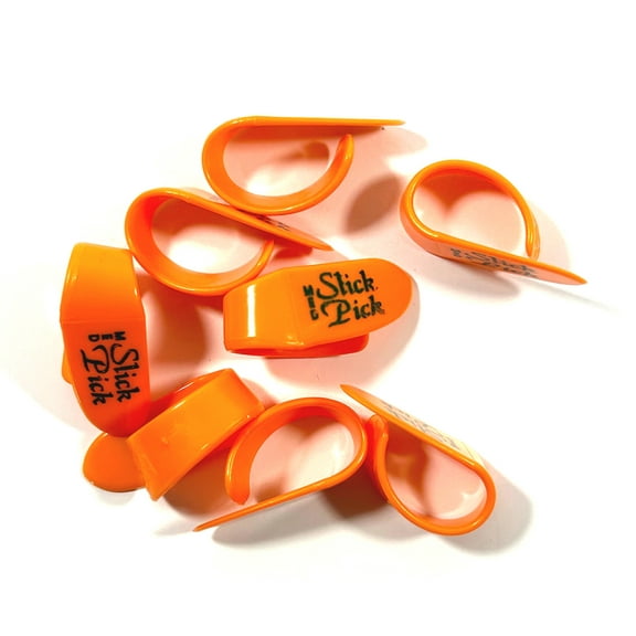 Fred Kelly Thumb Picks Slick Picks 8 Pack Delrin Medium