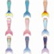 thumbnail image 3 of Mermaid Tail with Monofin orange blue orange blue orange-blue 130, 3 of 4