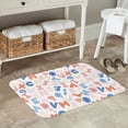 thumbnail image 7 of Picia Scandinavian Alphabet Pattern Flannel Doormat – 16x24 Inch Non-Slip Indoor Mat, Absorbent & Quick-Dry Rug for Entryway, Bathroom, Kitchen, and Bedroom, Machine Washable, 7 of 7