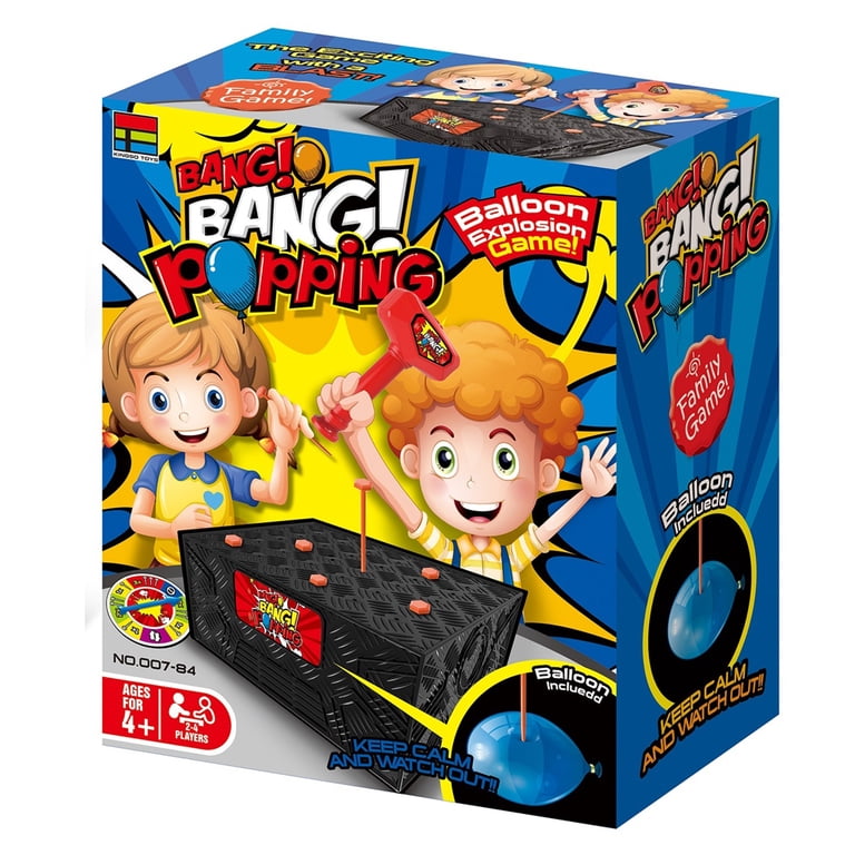 Jeu De Ballon Boom Boom – Pour 2+ Joueurs, Dés Et Bâtons, éclate Le Ballon, à Partir De 8 Ans, En Plastique Solide