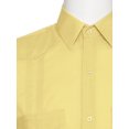 thumbnail image 2 of Mens Linen Look Guayabera Shirt, 2 of 3