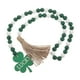 thumbnail image 2 of Irish Bead Garland with Shamrock Charm and Tassel for St. Patrick's Day Farmhouse Decor, 2 of 5