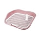 thumbnail image 3 of Inodoro para perros, bandeja orinal para perros, inodoro portátil para interior para mascotas, bandeja para arena para mascotas para hurones, hámster, Rosa, 3 of 8